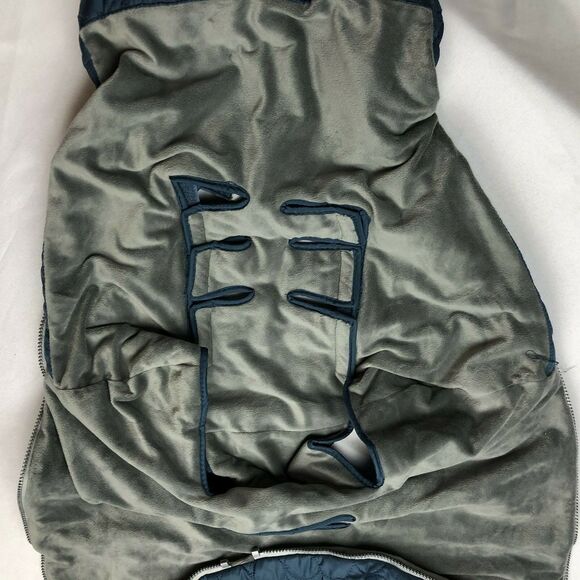JJ Cole Urban Bundle Me Infant BOTTOM ONLY Gray Blue Carrier Cover - Picture 1 of 7